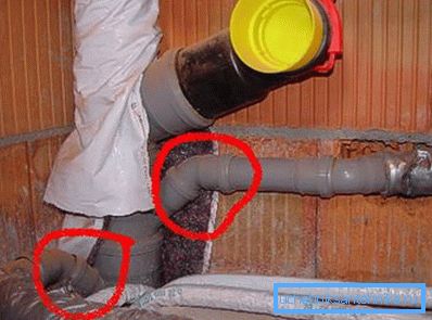 The photo shows how to properly connect the individual parts of the pipeline. The photo shows how to properly connect the individual parts of the pipeline.