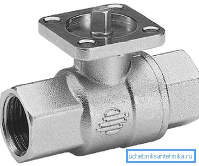 On the photo - Camozzi 101 full bore ball device