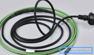 The photo shows the basic element with a socket for connecting to the network. The photo shows the basic element with a socket for connecting to the network.