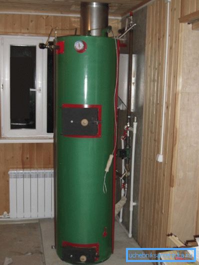 The photo shows a boiler that can burn fuel for a long time. The photo shows a boiler that can burn fuel for a long time.