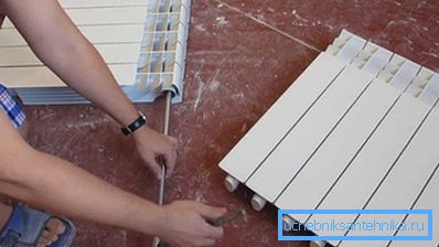 The photo is an example of using the key