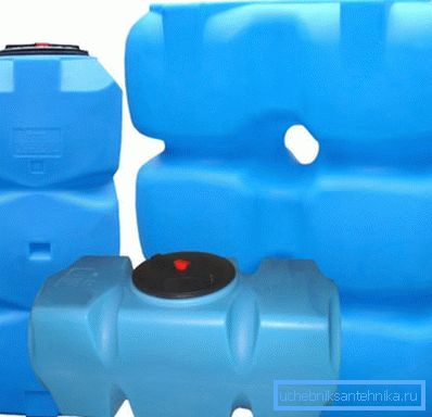 In the photo - examples of plastic containers for water. In the photo - examples of plastic containers for water.