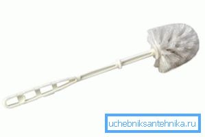 In the photo - the simplest brush to clean the toilet In the photo - the simplest brush to clean the toilet