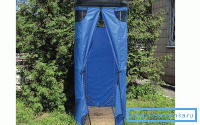 In the photo - collapsible shower. In the photo - collapsible shower.