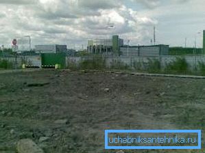 In the photo - sanitary sewer zone In the photo - sanitary sewer zone