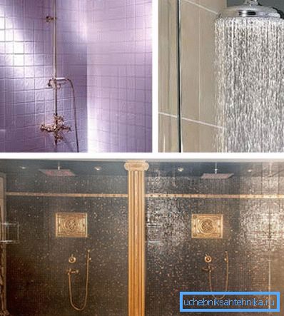 In the photo - systems of tropical rain in different versions In the photo - systems of tropical rain in different versions