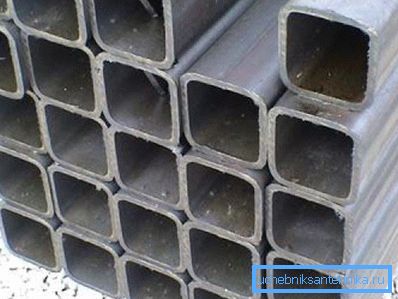 In the photo - welded tubes In the photo - welded tubes