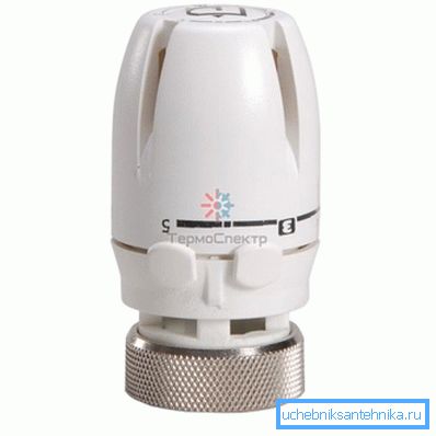 In the photo - thermal head, a device for automatic adjustment of the patency. In the photo - thermal head, a device for automatic adjustment of the patency.
