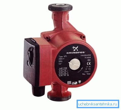 In the photo - the circulation pump In the photo - the circulation pump