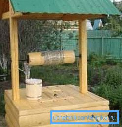 The photo has already built a house above the well, but how many works precede it The photo has already built a house above the well, but how many works precede it