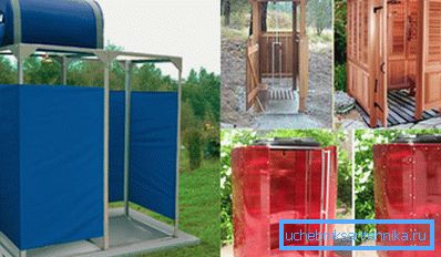 In the photo, design options using boards, polycarbonate or polymer fabric In the photo, design options using boards, polycarbonate or polymer fabric