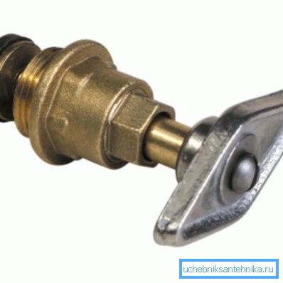 In the photo - a worm-type valve crane box In the photo - a worm-type valve crane box
