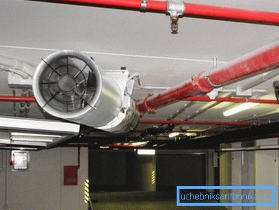 In the photo - the fan on the exhaust channel In the photo - the fan on the exhaust channel