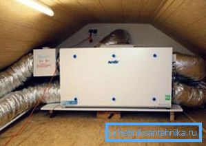 In the photo - the air way of heating the cottage In the photo - the air way of heating the cottage