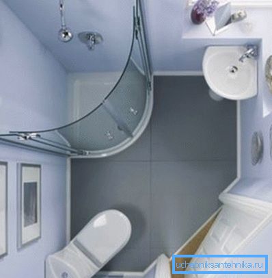 In the photo - choose the placement of the sink in the bathroom In the photo - choose the placement of the sink in the bathroom