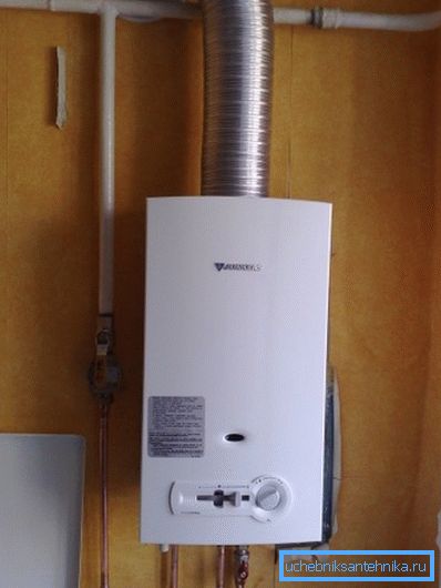 In my opinion, a gas water heater is not the best solution.