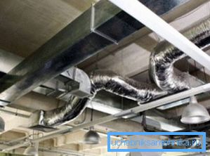 The production uses exclusively steel ducts. The production uses exclusively steel ducts.