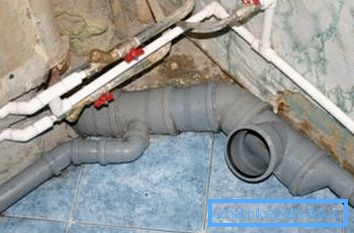 In place of cast iron sewer systems and water supply come plastic pipes. In place of cast iron sewer systems and water supply come plastic pipes.