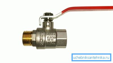 In the picture - 1-2 ball valve nut - fitting.