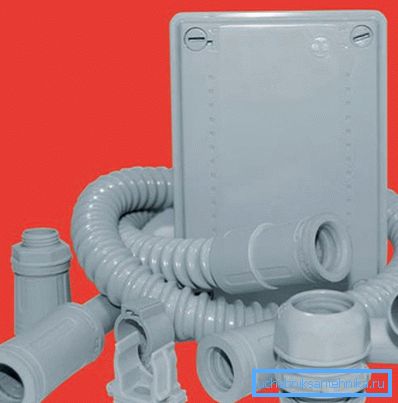 A set of parts for hidden gasket A set of parts for hidden gasket