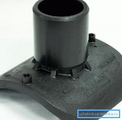 Overlay for insert in plastic pipelines Overlay for insert in plastic pipelines