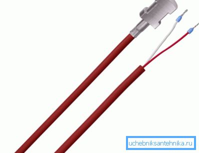 Surface temperature sensor. Surface temperature sensor.