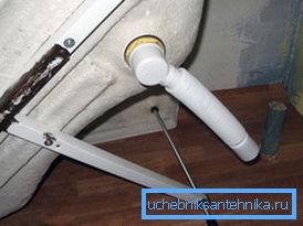 Screw siphon with corrugation. Screw siphon with corrugation.