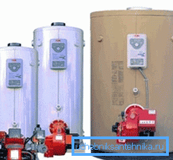 Floor boilers have impressive dimensions Floor boilers have impressive dimensions