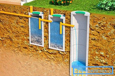 External elements of sewage ventilation