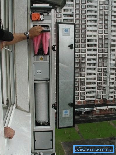 Outdoor ventilation unit Outdoor ventilation unit