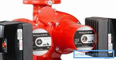 The pump KSB Rio-Eco Z with smooth adjustment. The pump KSB Rio-Eco Z with smooth adjustment.