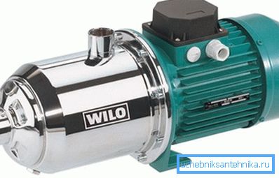 The pump allows you to solve the problem of low pressure, which is especially important for old communications The pump allows you to solve the problem of low pressure, which is especially important for old communications
