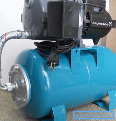 Pumping station from Grundfos. Pumping station from Grundfos.