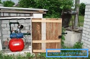 Pump station in the annex. Pump station in the annex.