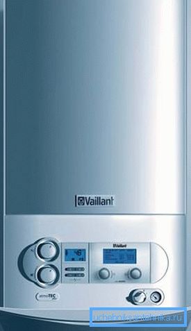 Wall mounted gas boiler with electronic ignition. Wall mounted gas boiler with electronic ignition.