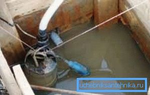 This cleaning requires the removal of water from the well This cleaning requires the removal of water from the well