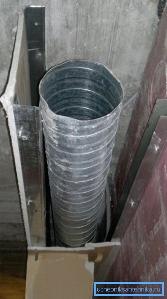 Do not make too much indentation, because in this case it will take a lot of mineral wool