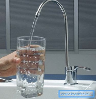 Some systems require the installation of a separate faucet, which will produce purified drinking water Some systems require the installation of a separate faucet, which will produce purified drinking water