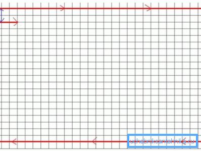 Some experts advise to put a special grid on the floor plan on a scale that makes it much easier to make calculations. Some experts advise to put a special grid on the floor plan on a scale that makes it much easier to make calculations.