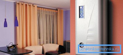 Some types of electric boilers have an original design and perfectly fit into any interior. Some types of electric boilers have an original design and perfectly fit into any interior.