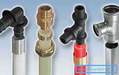Some types of pipes and fittings used for installation of sanitary equipment. Some types of pipes and fittings used for installation of sanitary equipment.