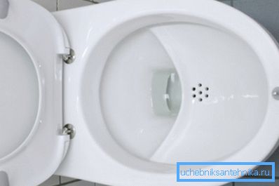 Unusual design in which the drain and the shelf are reversed Unusual design in which the drain and the shelf are reversed