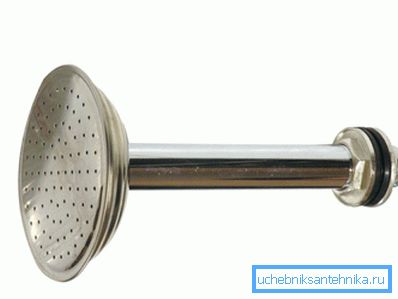 Stainless steel - the perfect solution for the summer shower system Stainless steel - the perfect solution for the summer shower system