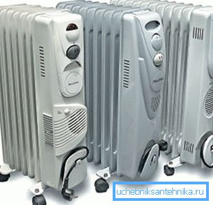 Several models with a fan Several models with a fan