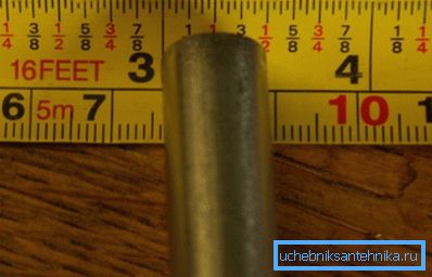 It is easy to calculate the inch diameter in mm, having a table or a special measuring tool at hand It is easy to calculate the inch diameter in mm, having a table or a special measuring tool at hand