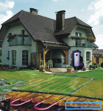New heating technologies use geothermal heat. New heating technologies use geothermal heat.