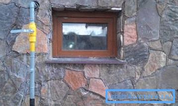 It is necessary to get the gas pipe inside the house