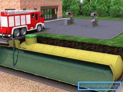 The volume of the water tank is calculated individually depending on the specifics of a particular object. The volume of the water tank is calculated individually depending on the specifics of a particular object.