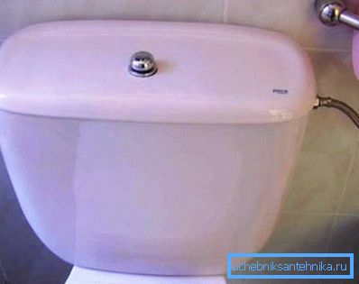 Sample toilet flush tank Sample toilet flush tank