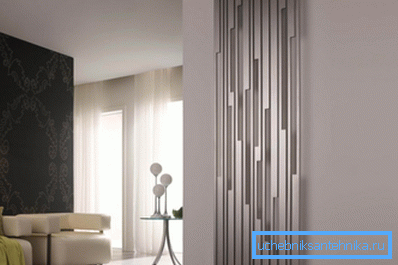 Very beautiful radiators of heating are obtained from a profile steel pipe. Very beautiful radiators of heating are obtained from a profile steel pipe.